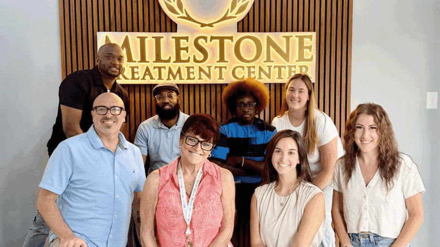 MIlestone Treatment Center staff photo at new Virginia Beach drug rehab center